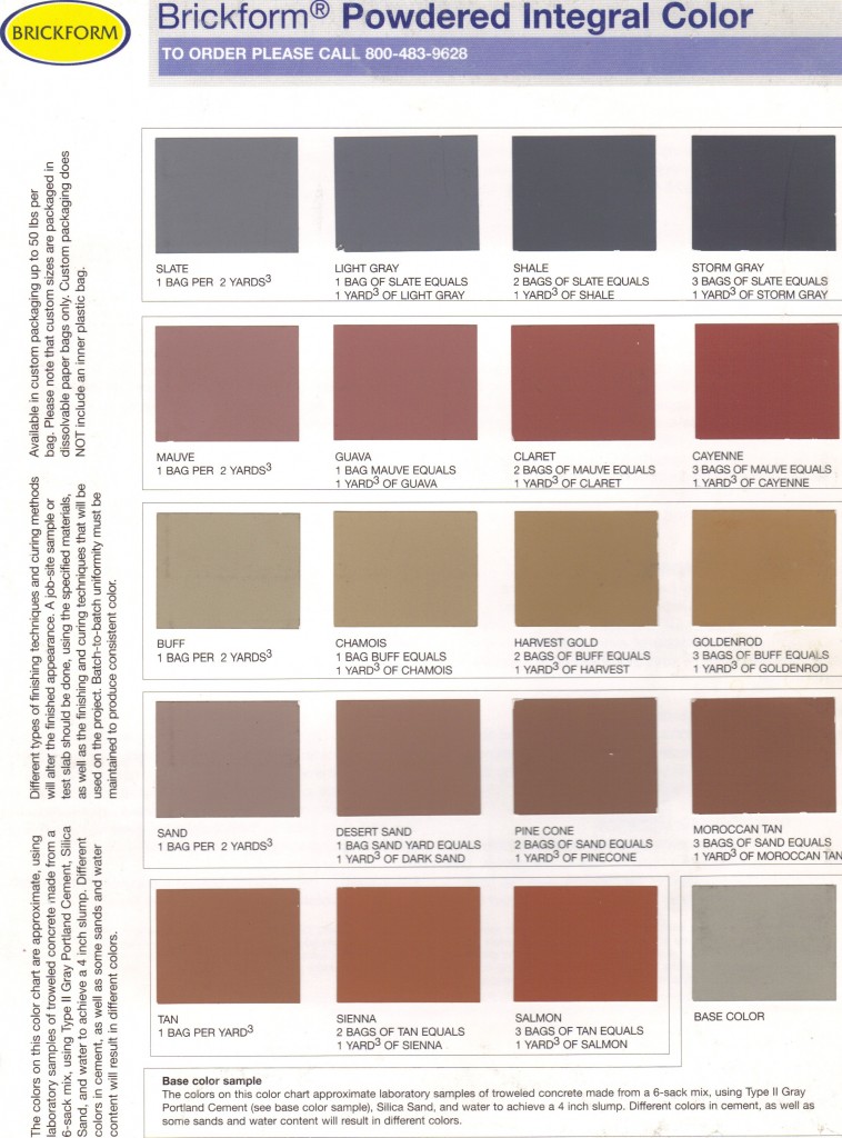 color-charts-harber-concrete-construction-llc